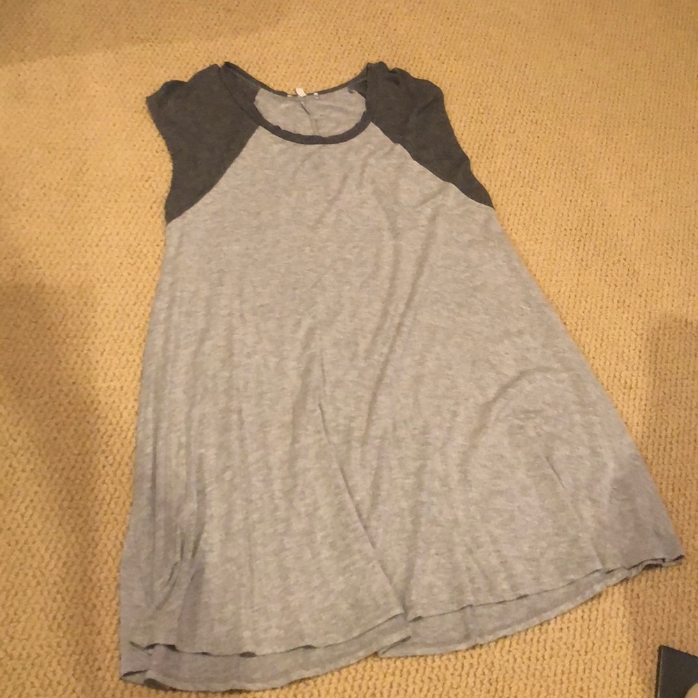 Grey T-Shirt Dress